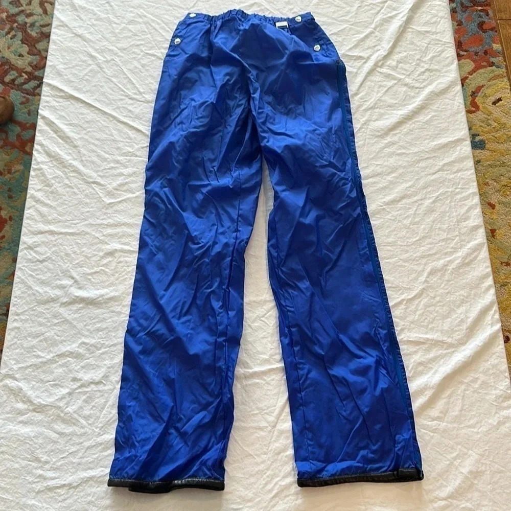 OSSI men’s side zipper rain waterproof pants small excellent‎ condition